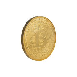 Achetez 1 oz de Bitcoin en or pur | Achetez de l'or avec des crypto-monnaies aux États-Unis