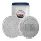 Scatola da 250 | 2024 Nuova Zelanda 1 oz NY Yankees Baseball Argento Rotondo .999 Fine